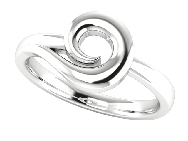 Spiral Ring Plain