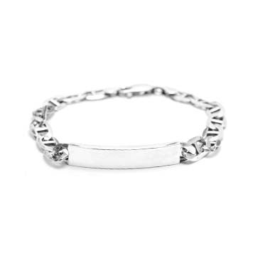 Men's Silver Figaro Bracelet