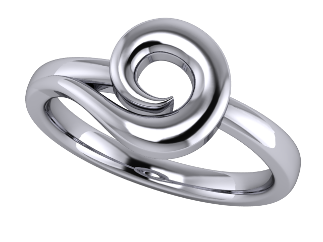 Spiral Ring Plain