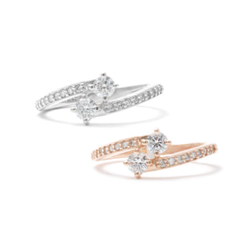 Two-Stone Diamond Rings